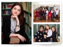Выпускной альбом для 4 9 11 класса Круги Москва Санкт-Петербург заказать выпускной альбом